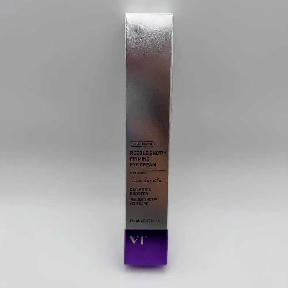 VT Cosmetics Reedle Shot Firming Eye Cream Cica Hyalon 15mL NIB
